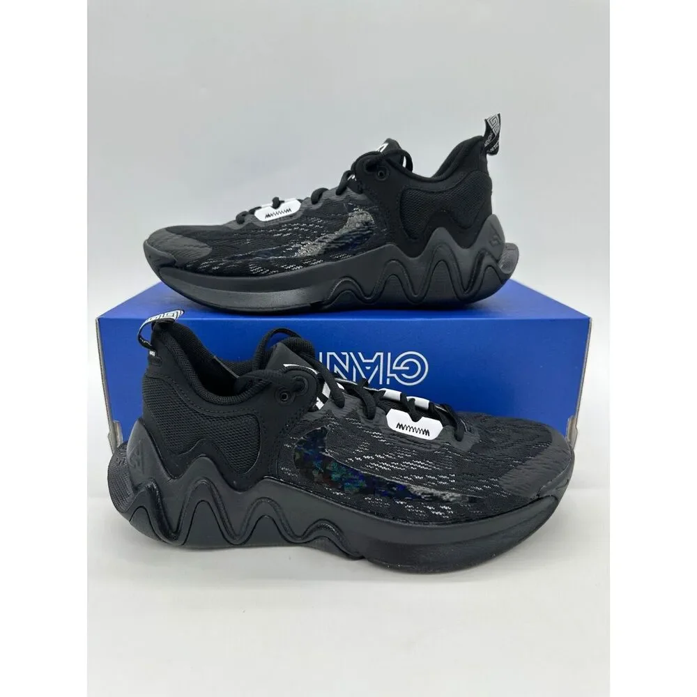 Nike Giannis Immortality 2 Men's Size 6.5 Women's Size 8 Black DM0825 002